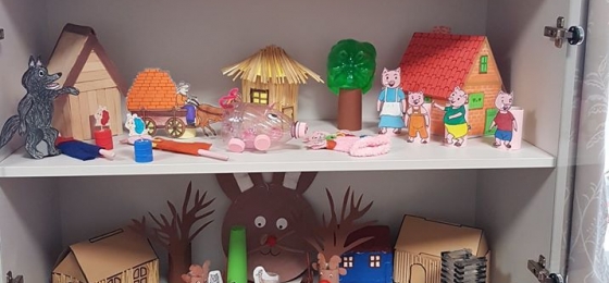 Toys for children from waste